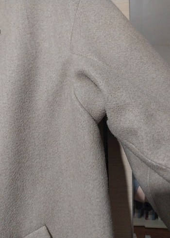 ZARA OVERSİZE BEJ KABAN - Görsel 7