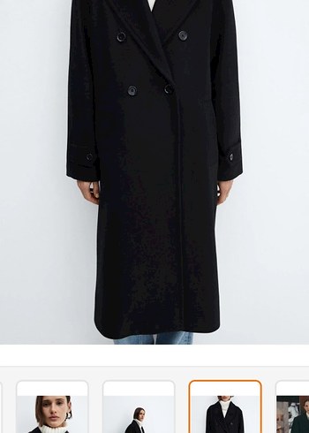 MANGO OVERSİZE KABAN - Görsel 2