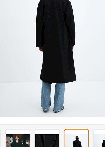 MANGO OVERSİZE KABAN - Görsel 4