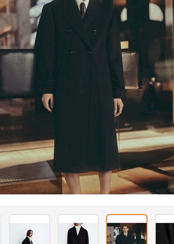 MANGO OVERSİZE KABAN - Görsel 3