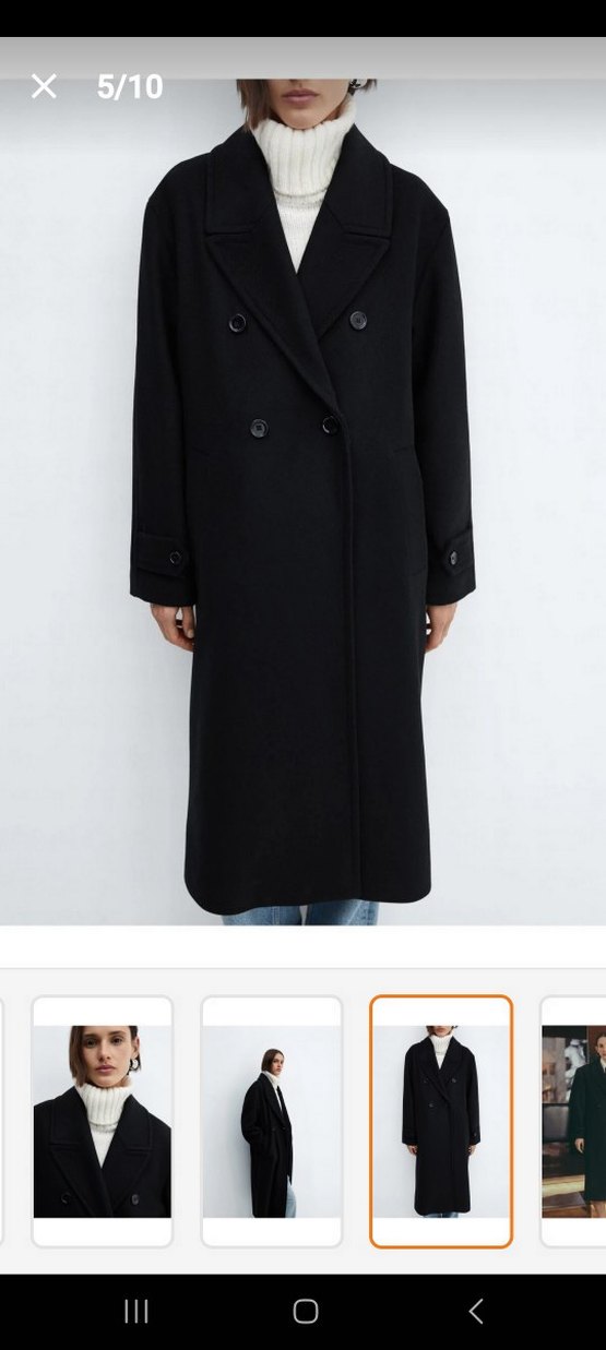 MANGO OVERSİZE KABAN - Görsel 2