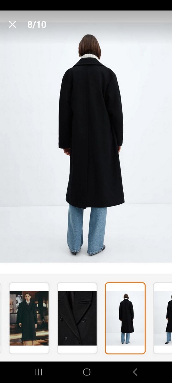 MANGO OVERSİZE KABAN - Görsel 4