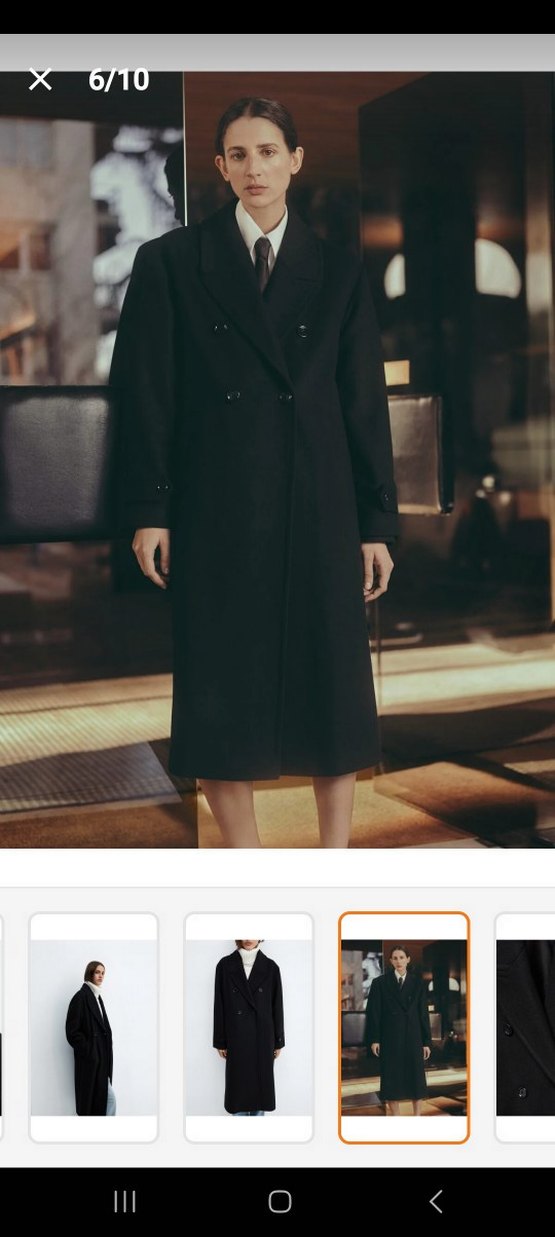 MANGO OVERSİZE KABAN - Görsel 3