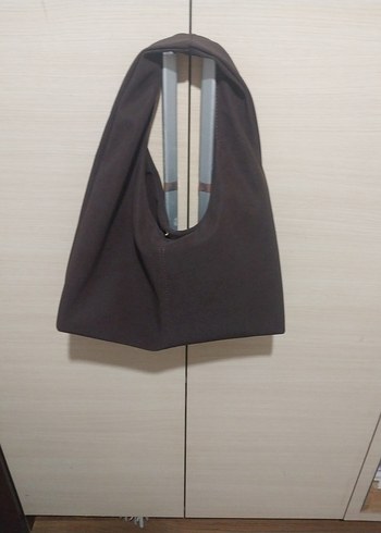 ACI KAHVE TREND SÜET KOL ÇANTASI - Görsel 6