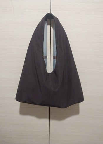 ACI KAHVE TREND SÜET KOL ÇANTASI - Görsel 2