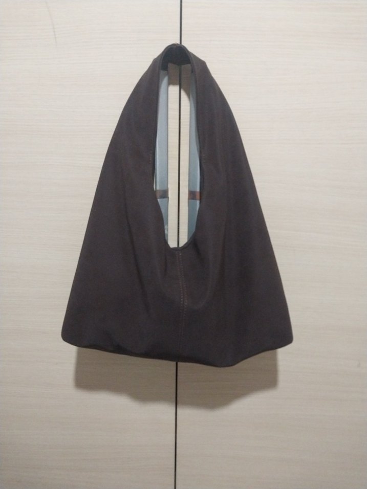 ACI KAHVE TREND SÜET KOL ÇANTASI - Görsel 2