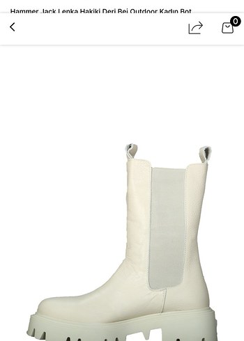 HAMMER JACK SÜET BEJ PLATFORM  BOT - Görsel 3