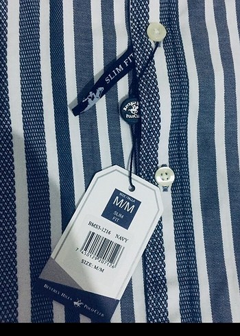 m Beden Beverly Hills Polo erkek gömlek