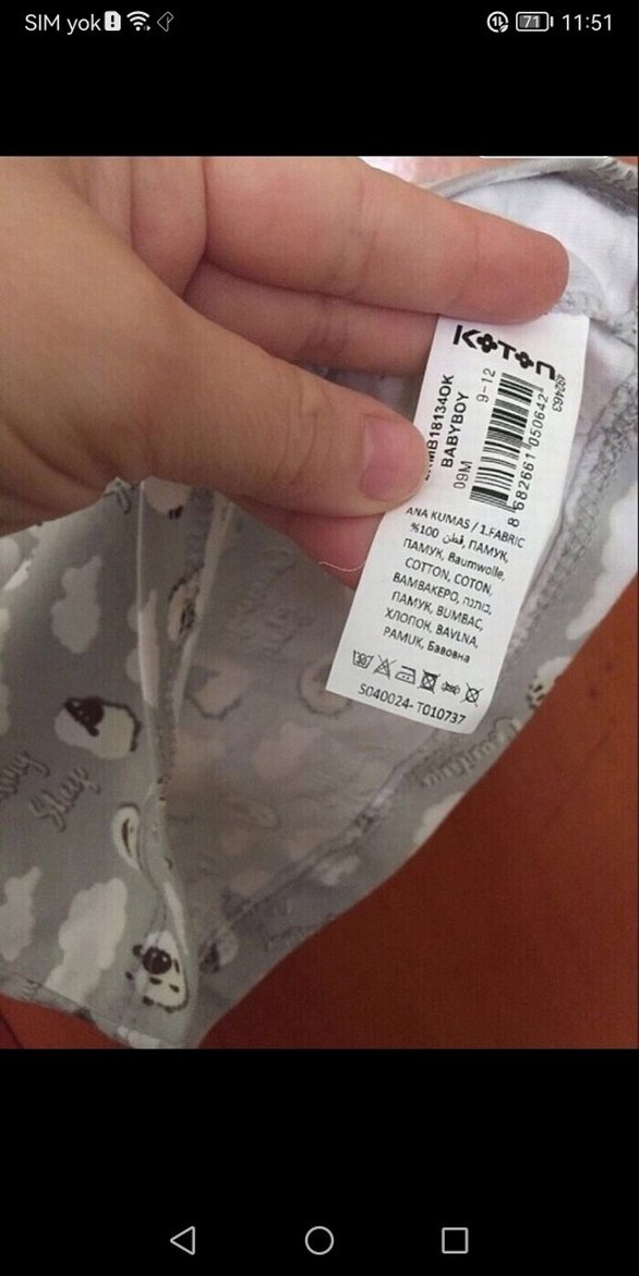 Koton erkek bebek tişört - Görsel 3