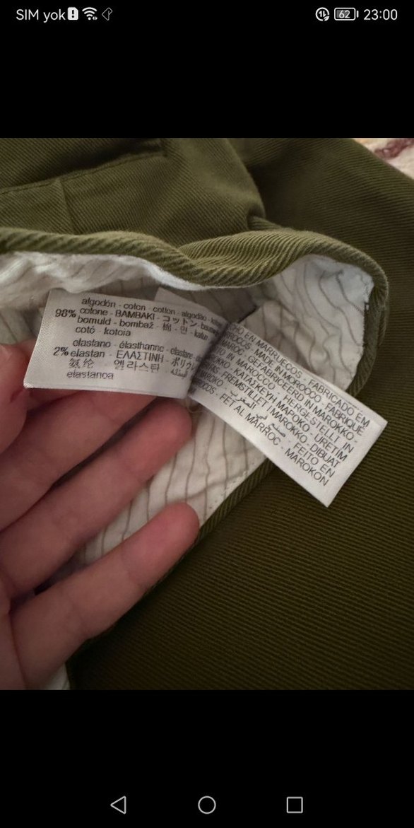 Zara erkek Pantolon - Görsel 3