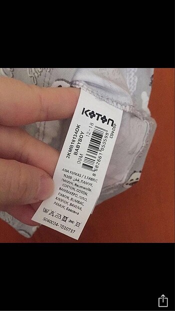 12-18 Ay Beden Koton erkek bebek tişört