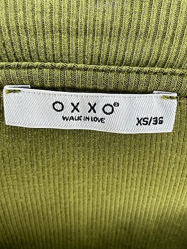 xs Beden yeşil Renk oxxo Bluz %70 İndirimli.