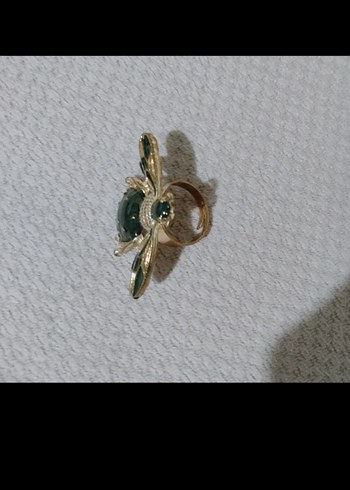 Accessorize Altın Renkli Boncuklu Arı yüzük
