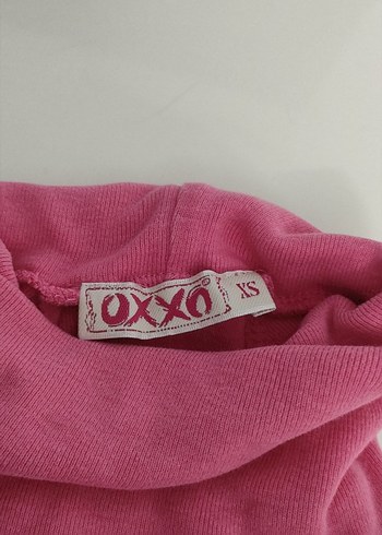 Bayan  Pembe Balıkçı Yaka Düğmeli Sweatshirt - Görsel 4