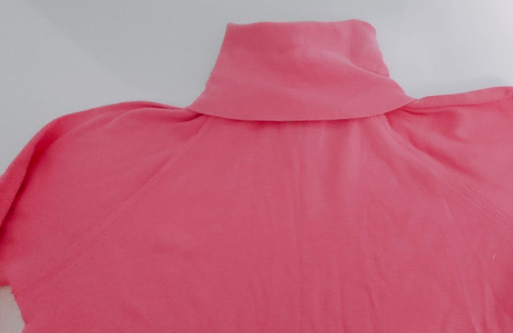 Bayan  Pembe Balıkçı Yaka Düğmeli Sweatshirt - Görsel 2