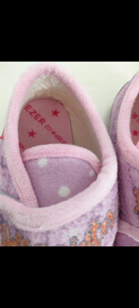 Kız Çocuk Pembe Renkli Sıcak Ev Terliği - Görsel 4