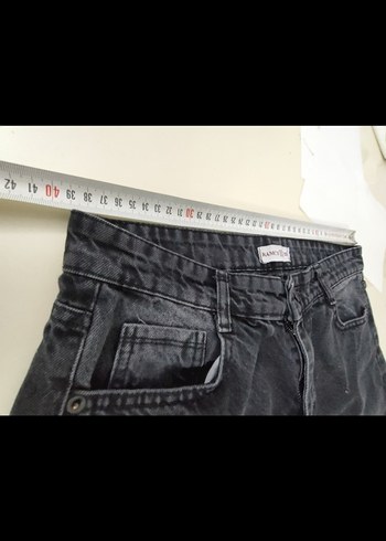 Gri Erkek Regular Fit Denim Pantolon - Görsel 3