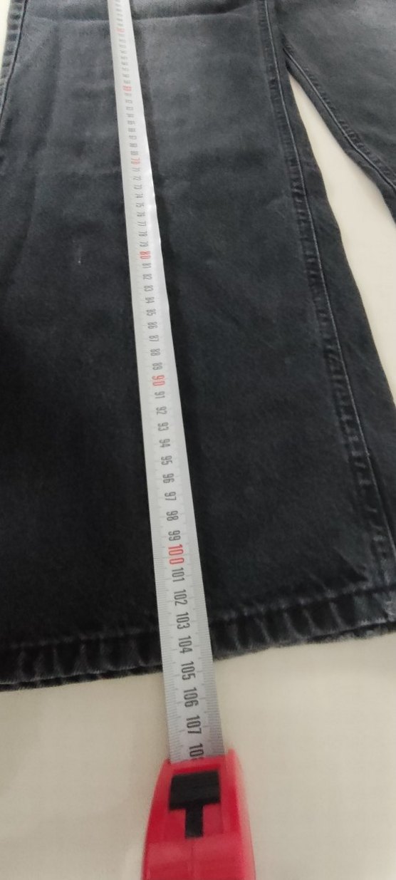 Gri Erkek Regular Fit Denim Pantolon - Görsel 5