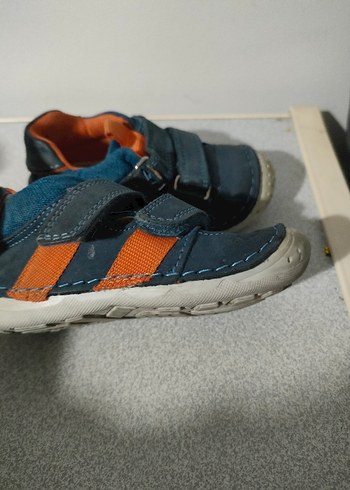 Mavi Erkek Bebek İlk Adım Ayakkabısı - Görsel 2