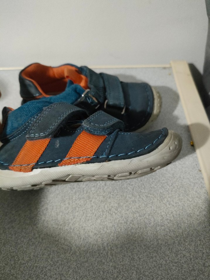 Mavi Erkek Bebek İlk Adım Ayakkabısı - Görsel 2