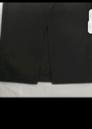 Siyah Kemerli Kadın Kalem Etek - Görsel 4