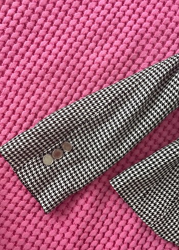 Düğmeli Regular Fit Kadın Blazer Ceket - Görsel 3