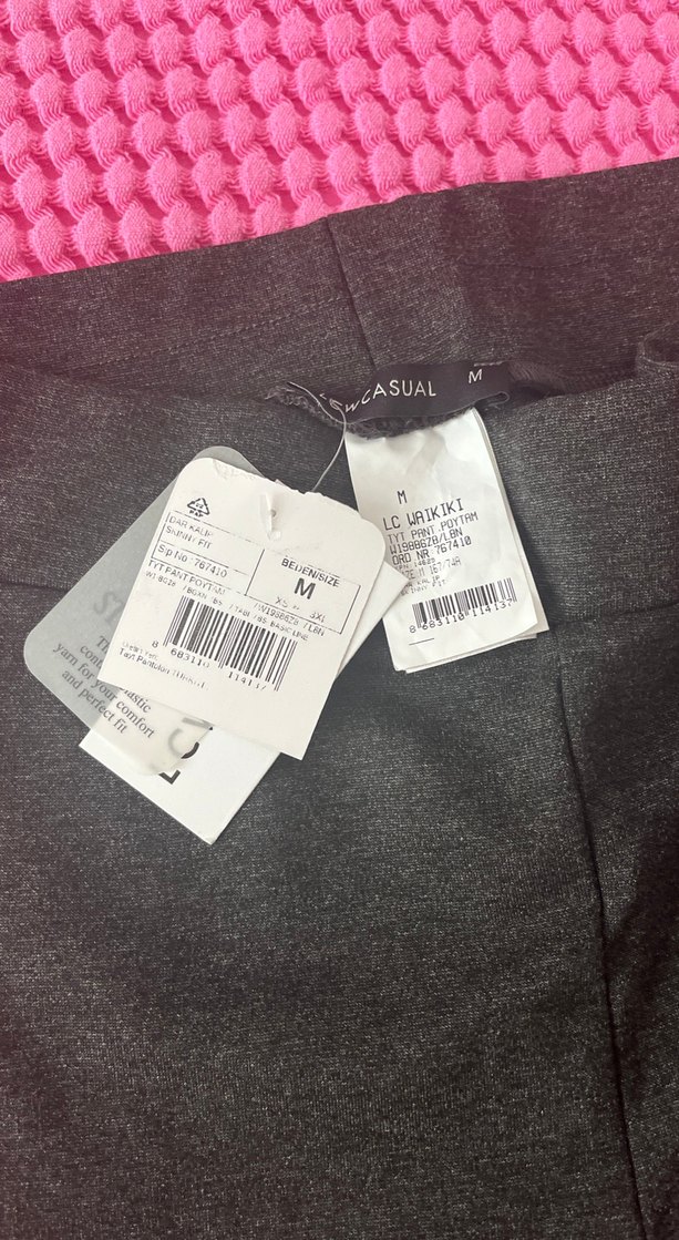 Siyah Kadın Tayt pantolon kışlık - Görsel 2