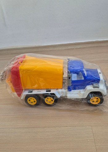 Renkli Plastik Oyuncak Çöp Kamyonu - Görsel 2
