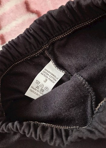 Siyah Kız Çocuk Tayt - Sokak Stili - Görsel 2