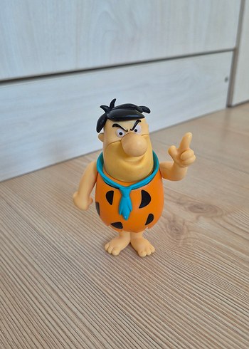 Renkli Turuncu Flintstones Figürü - Görsel 2