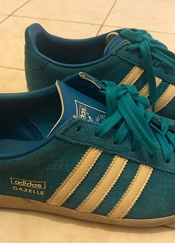 39 Beden mavi Renk Adidas Gazelle Petrol Mavi