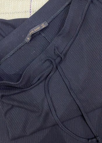 Kadın Siyah Uzun Basic Etek - Görsel 2