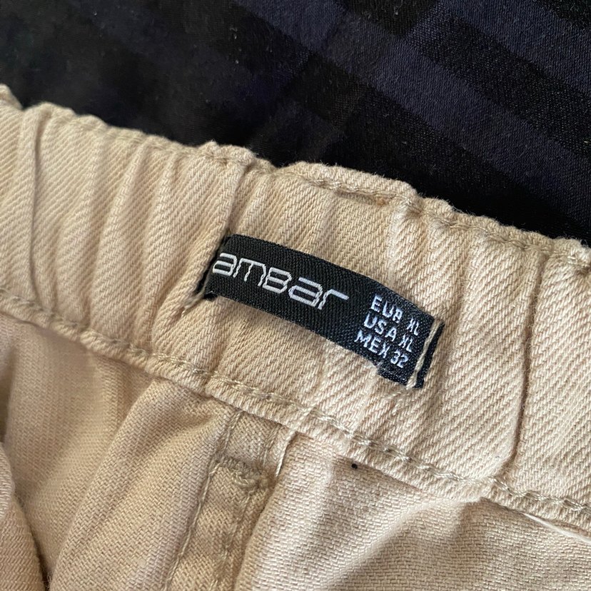 Bej Pamuk Kumaş Pantolon - Görsel 2