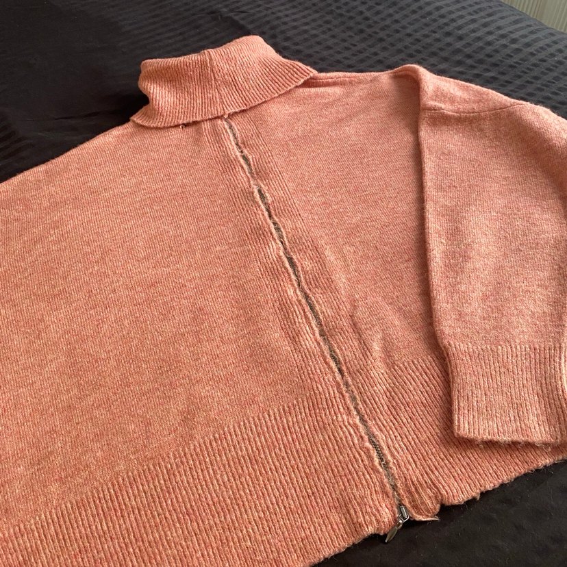 Kadın Triko Boğazlı Salaş Kazak - Görsel 4