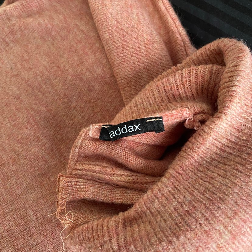 Kadın Triko Boğazlı Salaş Kazak - Görsel 5