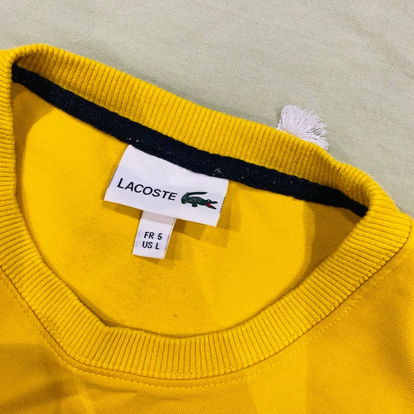 Sarı Erkek Oversize Sweatshirt - Görsel 3