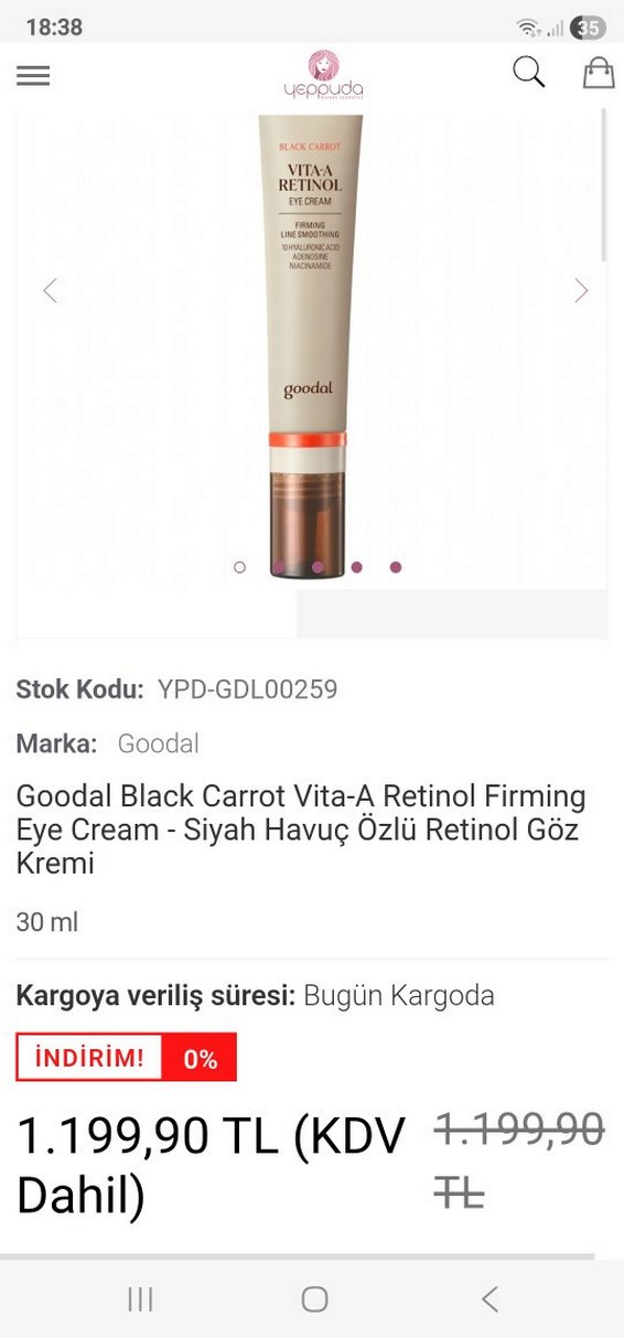 Goodal Siyah Havuç Vita-A Retinol BB Krem - Görsel 5