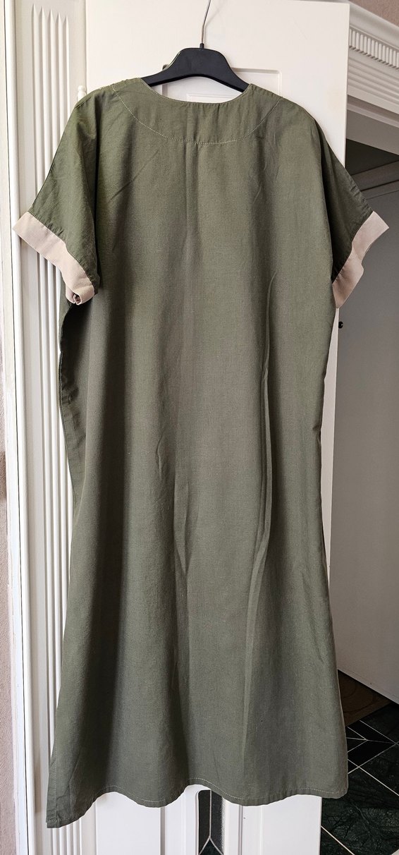 Nakışlı Bohem Kadın Uzun Elbise - Görsel 2