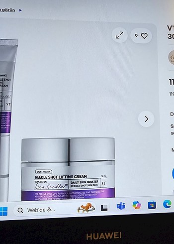 Reedle Shot Lifting Cream seti