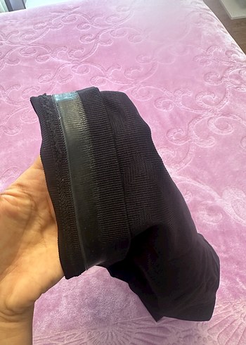 Siyah korse tayt - Görsel 3