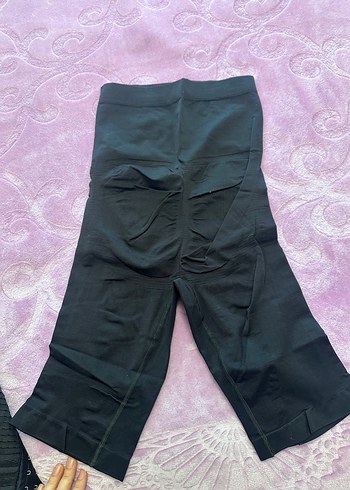 Siyah korse tayt - Görsel 4