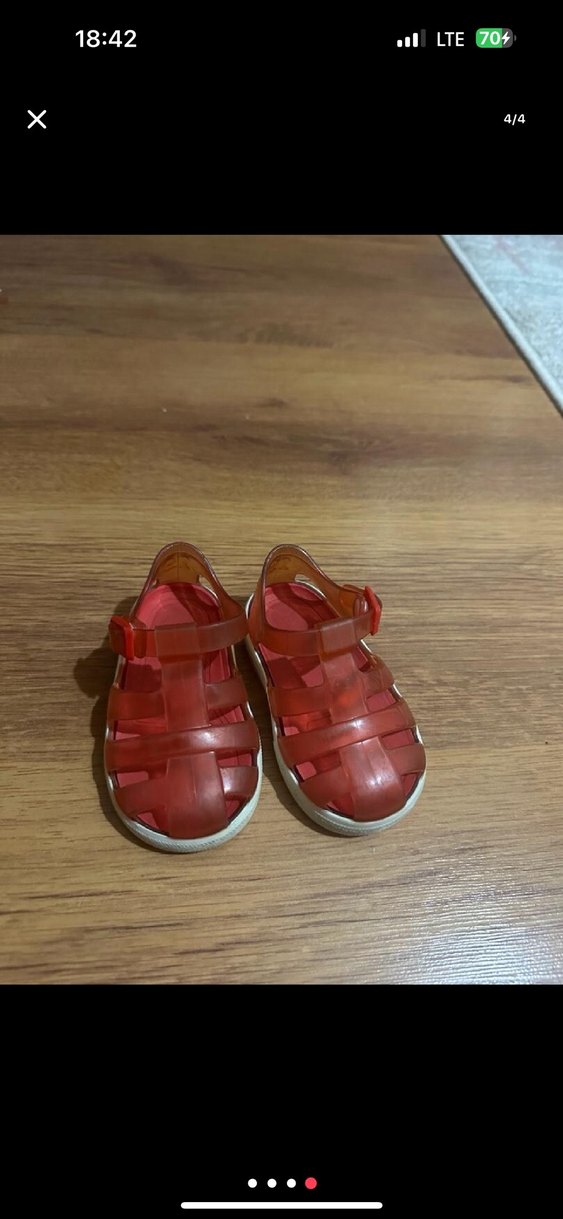 İgor Kırmızı  Çocuk Sandalet - Görsel 2