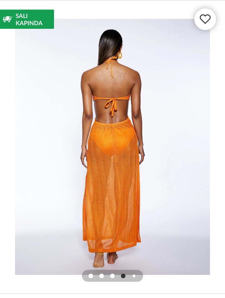 Koton Pencere Detaylı Plaj elbisesi - Görsel 3