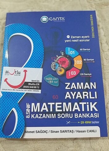 8.sınıf mayematik kazanım soru bankası