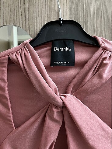 s Beden Bershka pembe elbise