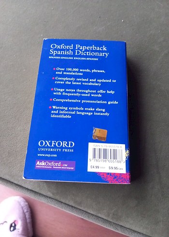 Oxford İspanyolca Sözlük - Cep Boy - Görsel 2