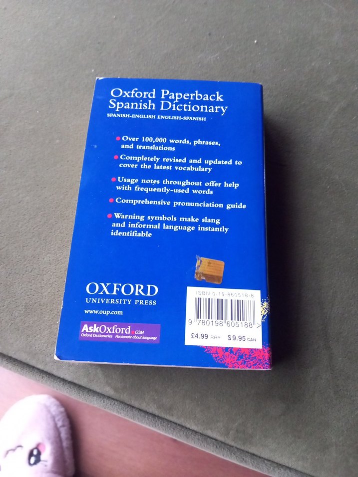 Oxford İspanyolca Sözlük - Cep Boy - Görsel 2