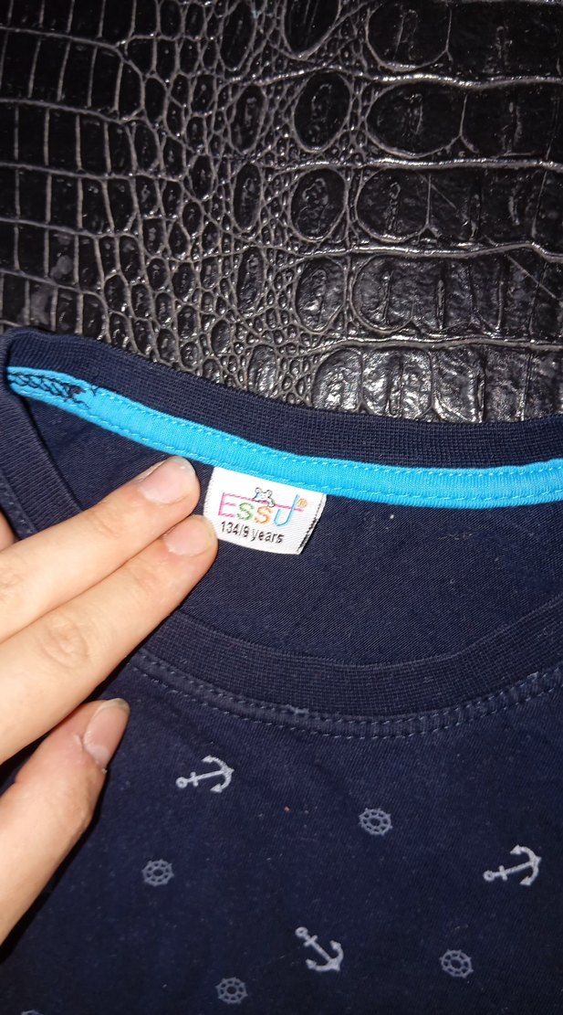 Mavi Baskılı Çocuk Atlet - Görsel 2