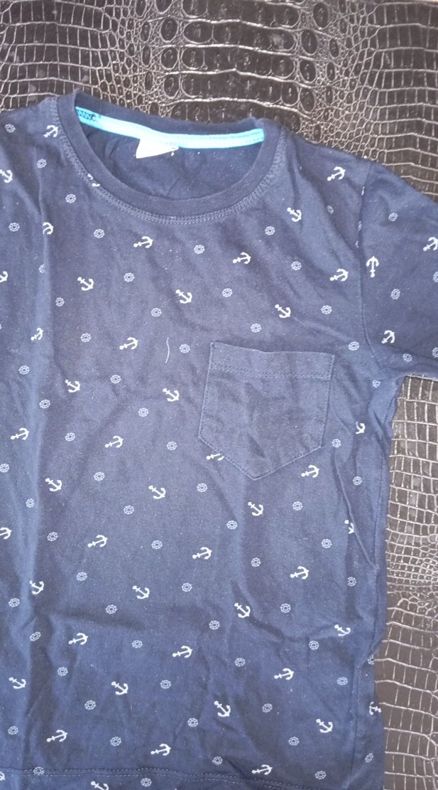 Mavi Baskılı Çocuk Atlet - Görsel 3