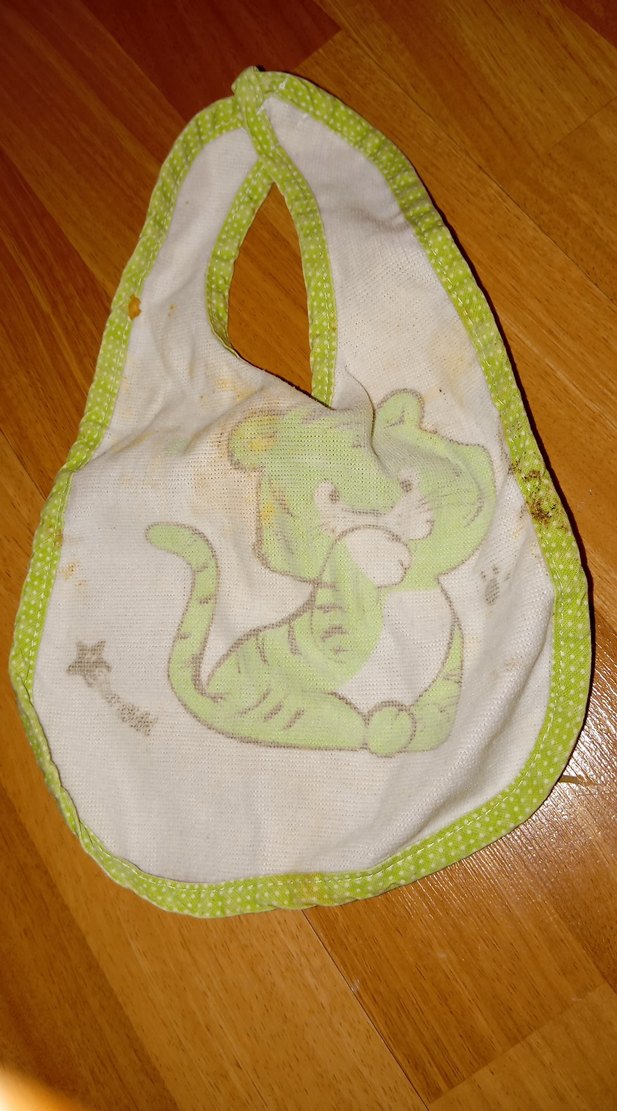 Nakışlı Yeşil Bebek Önlüğü - Görsel 2